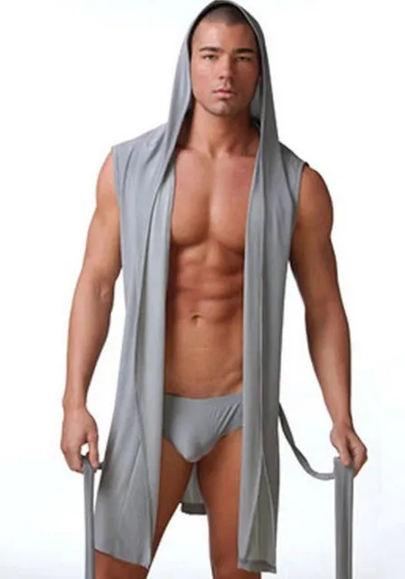 1pcs High Quality men robes bathrobe plus size Manview robe for man mens sexy sleepwear male kimono silk sleepwear