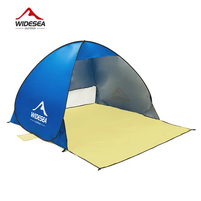 2017 new  beach tent pop up open 1-2person quick automatic open 90% UV-protective sunshelter awning tent for camping fishing