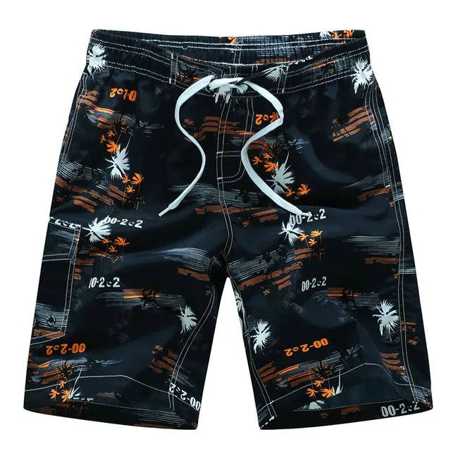 2017 Summer Hot Men Beach Shorts Quick Dry Printing Board Shorts Men