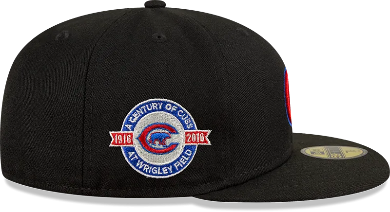 59Fifty Chicago Cubs Metallic Thread Logo Fitted Hat