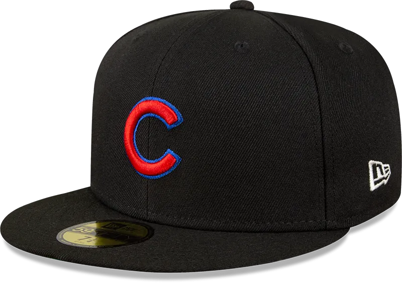 59Fifty Chicago Cubs Metallic Thread Logo Fitted Hat