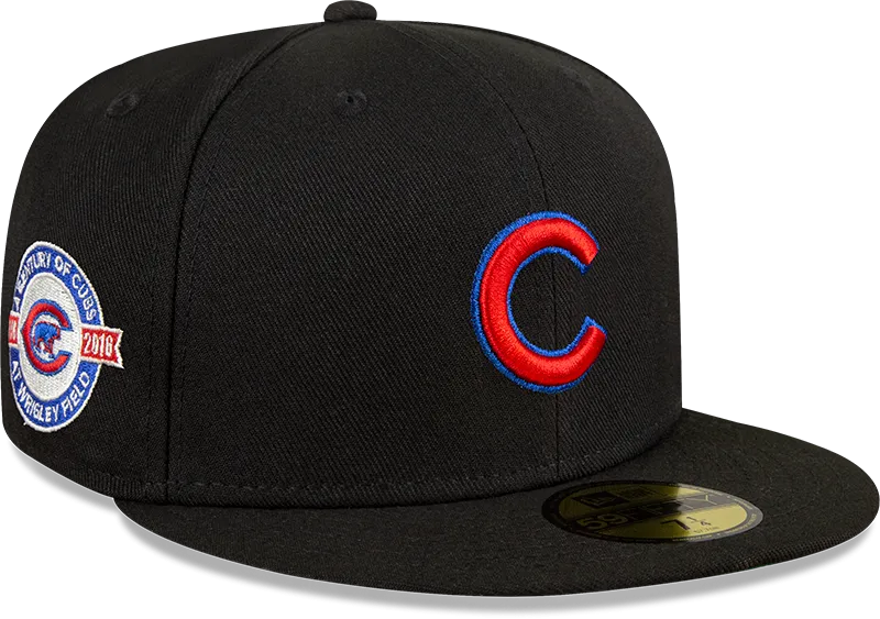 59Fifty Chicago Cubs Metallic Thread Logo Fitted Hat