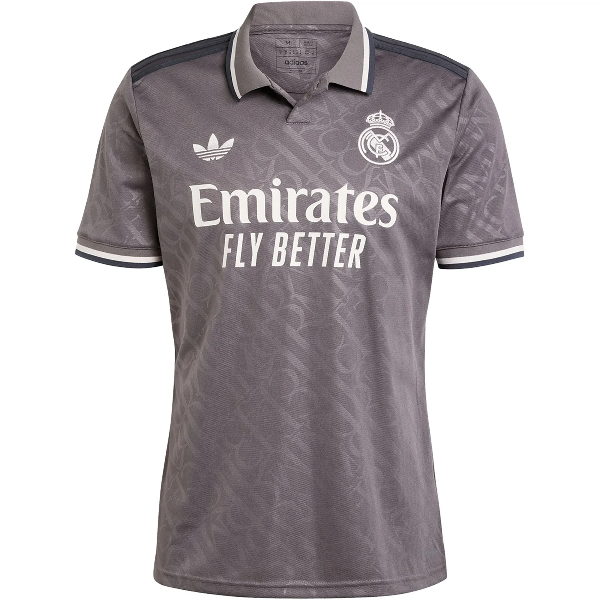 adidas Real Madrid Third Jersey 24/25 (Charcoal)