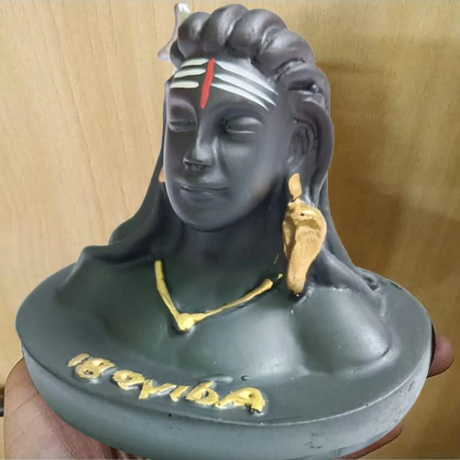 Adiyogi Shiva Statue for Car Dashboard Idol, Pooja & Gift, Mahadev Murti Idol Figurine Showpiece Sculpture, Shankara for Home,Office Decor,