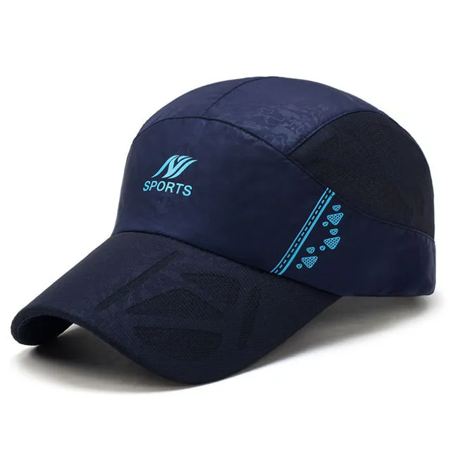 [AETRENDS] 2017 Summer Baseball Cap Men Breathable Quick-Drying Mesh Hats Women Sunshade Caps Z-5075