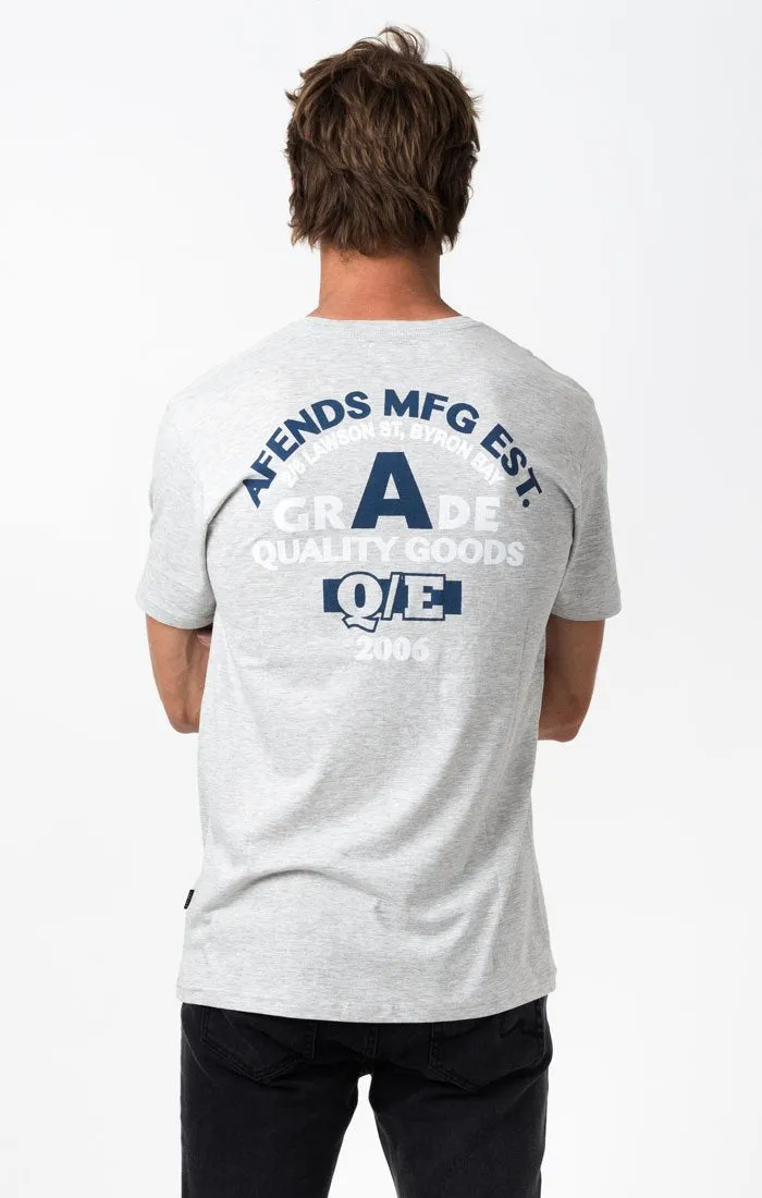 Afends Mens Grade A - Standard Fit Pocket Tee