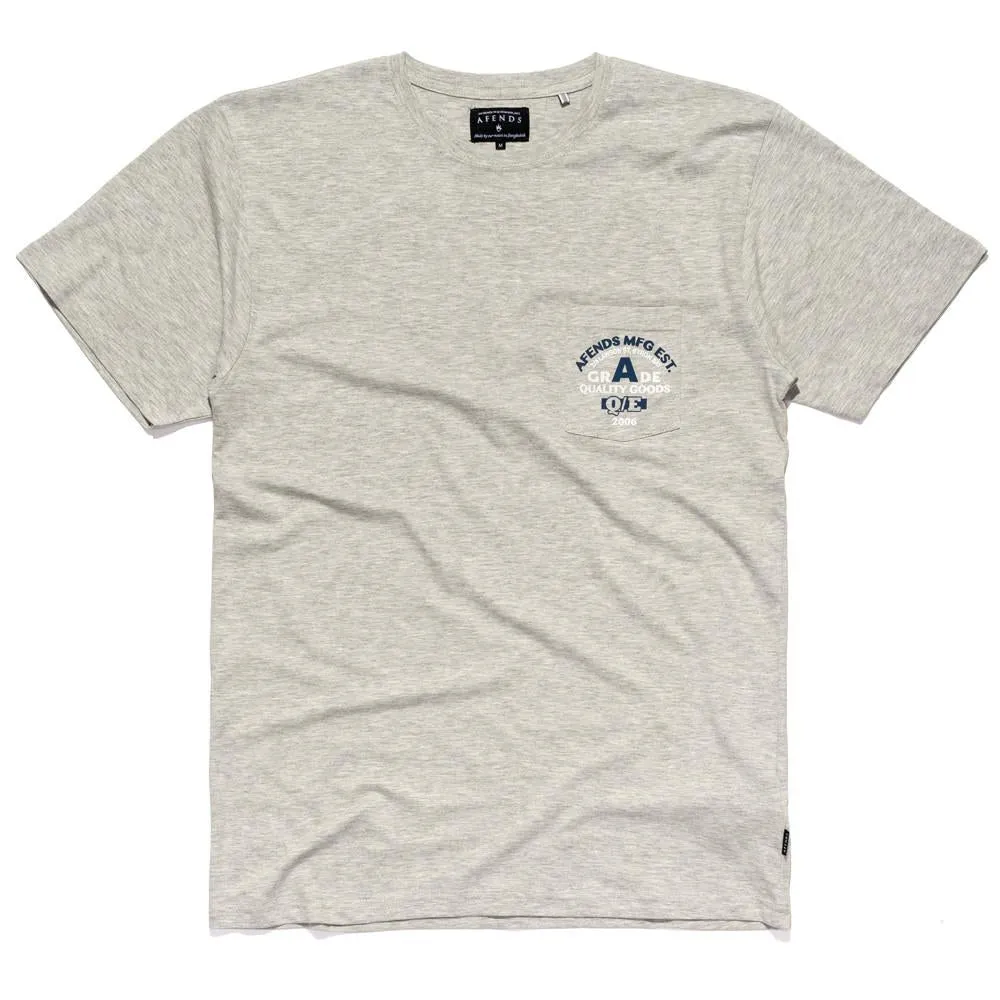 Afends Mens Grade A - Standard Fit Pocket Tee