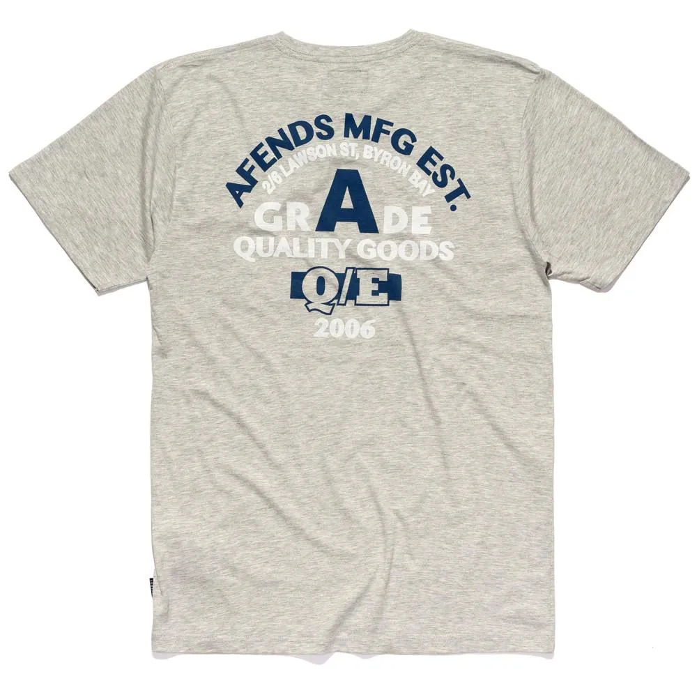 Afends Mens Grade A - Standard Fit Pocket Tee