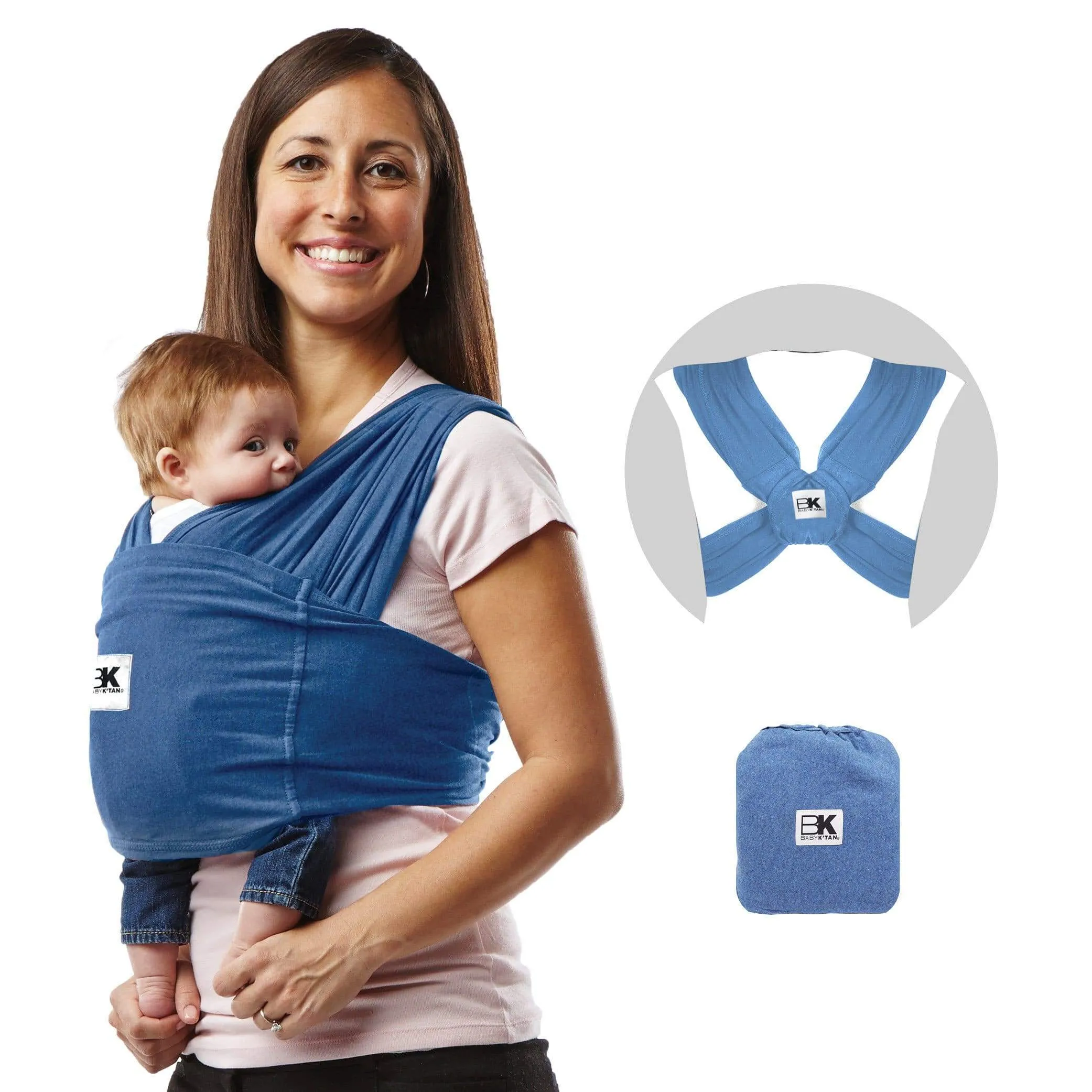 Baby K'tan Original Baby Carrier - Denim - XS