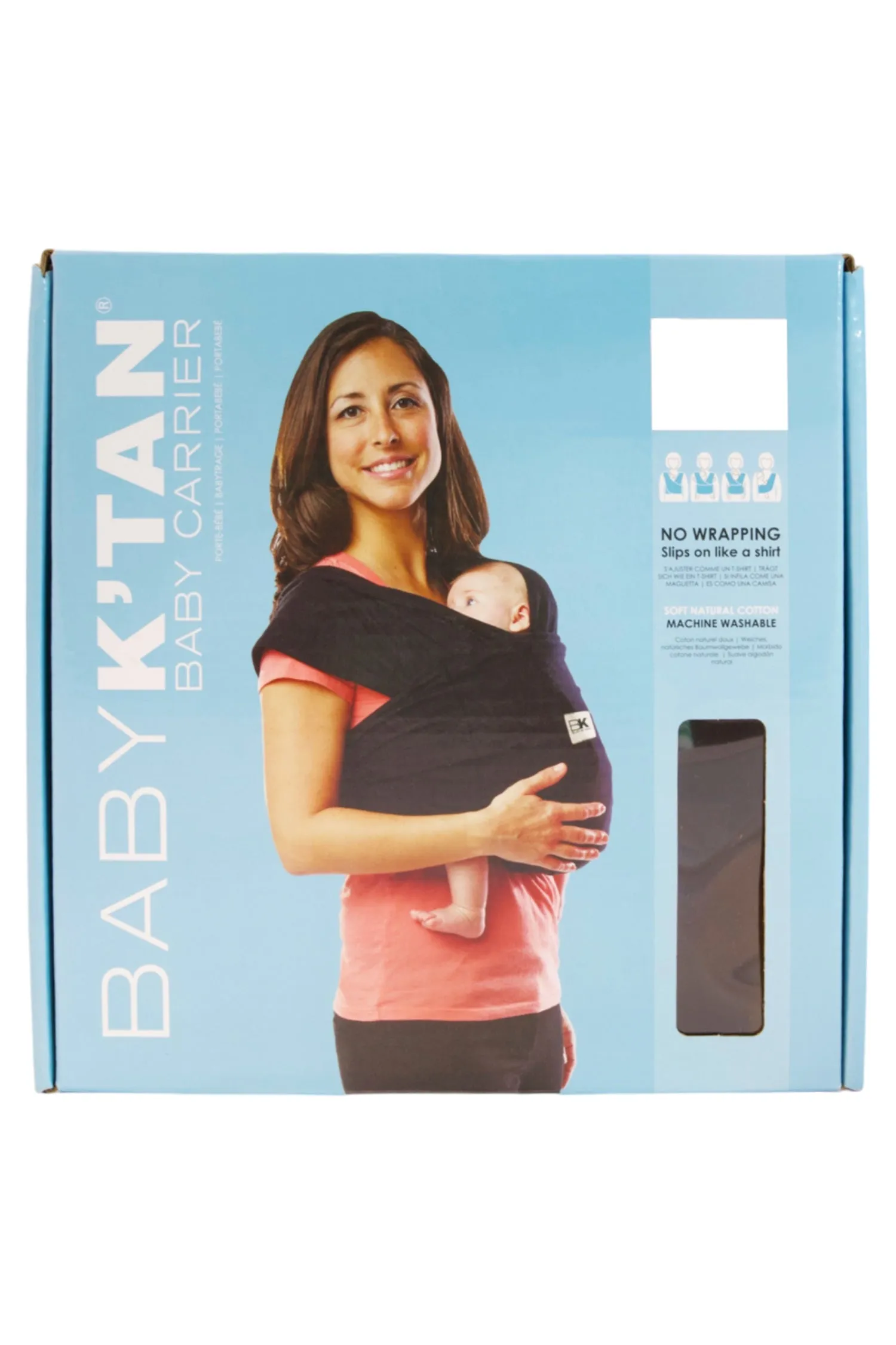 Baby K'tan Original Baby Carrier - Eggplant - L