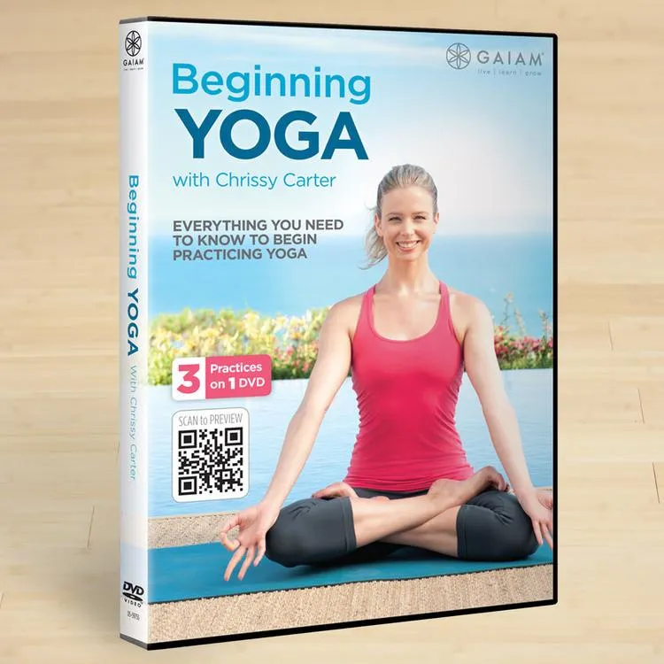 Beginning Yoga DVD with Chrissy Carter