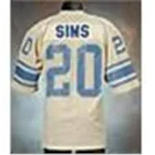 Billy Sims Detroit Lions Throwback Football Jersey