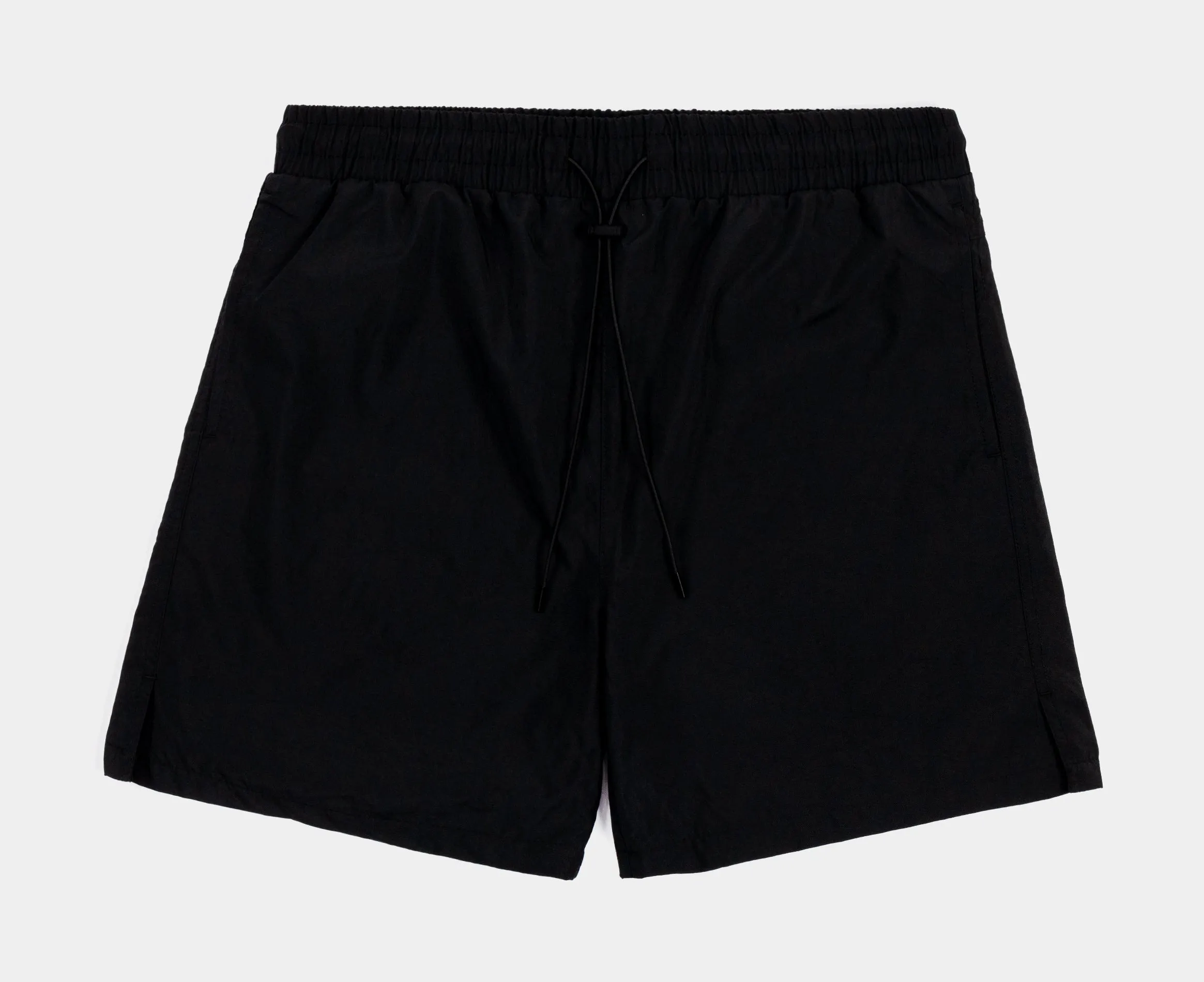 Black Toggle Mens Shorts (Black)