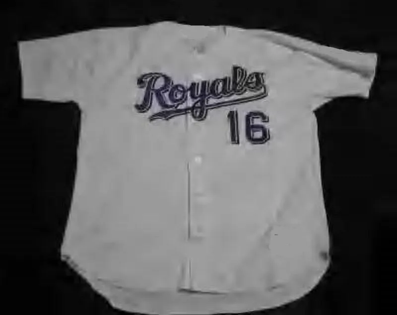 Bo Jackson Kansas City Royals Throwback White Home Jersey