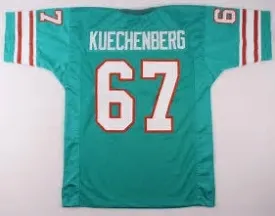 Bob Kuechenberg Miami Dolphins Throwback Football Jersey