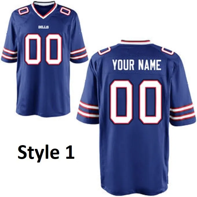 Buffalo Bills Customizable Football Jersey