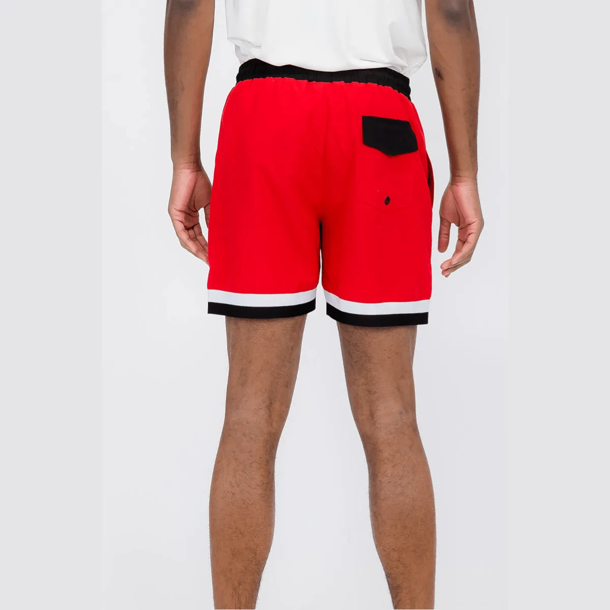 Cali Rep Print Swim Shorts