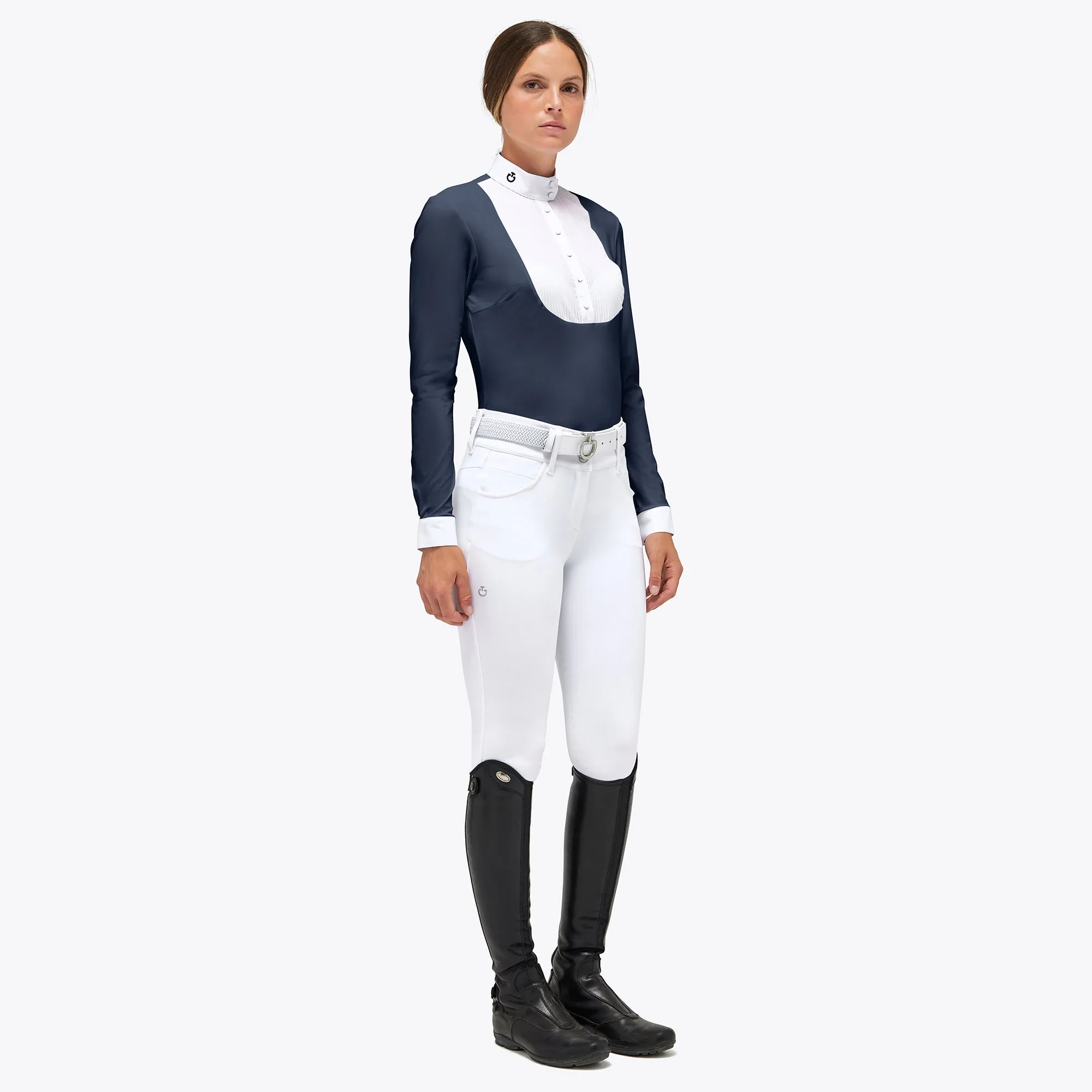 Cavalleria Toscana Competition Shirt with Bib