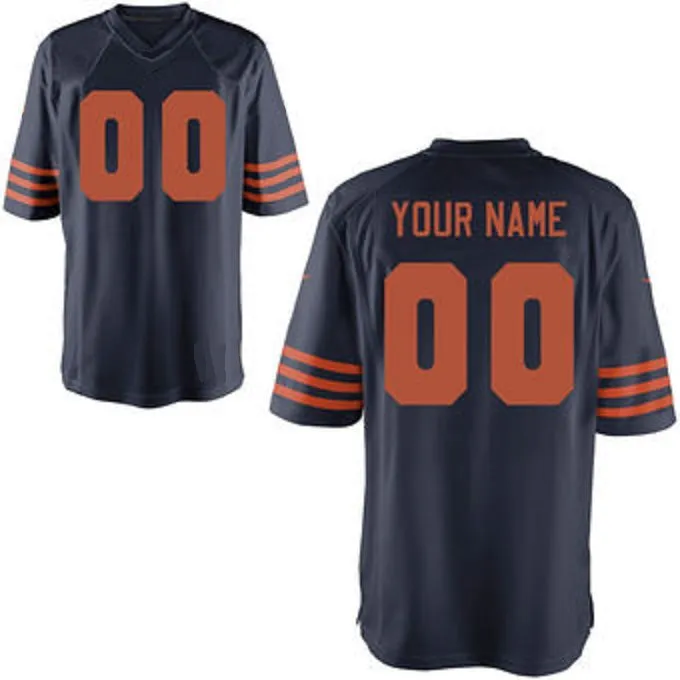 Chicago Bears Customizable Pro Style Football Jersey