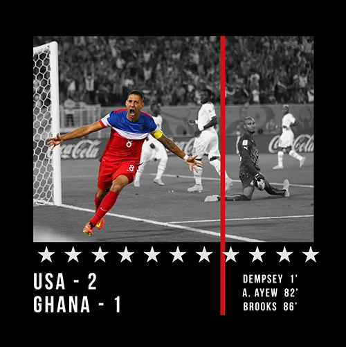 Clint Dempsey USA vs Ghana T-Shirt