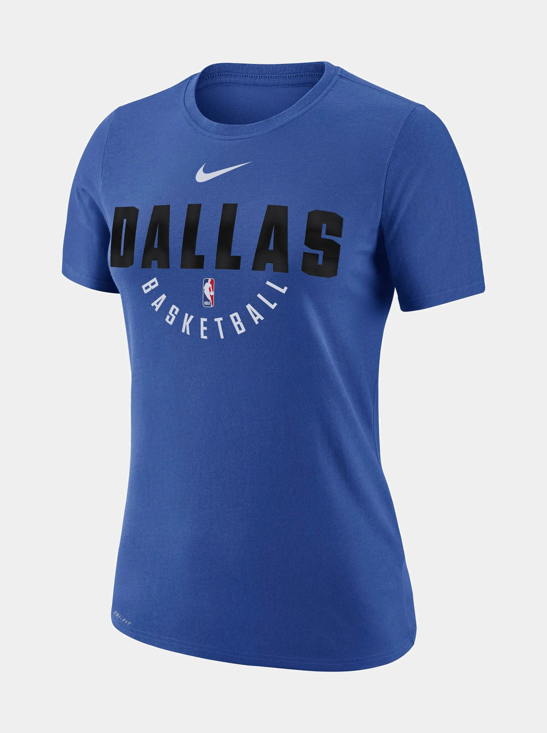 Dallas Mavericks NBA Dri Fit Womens T-Shirt (Blue)