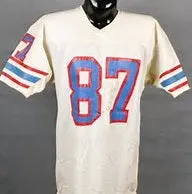 David Casper Houston Oilers Throwback Football Jersey