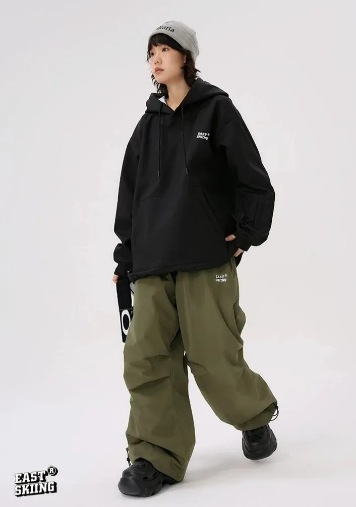 EASTSKIING Army Green Baggy Ski Snowboard Pants