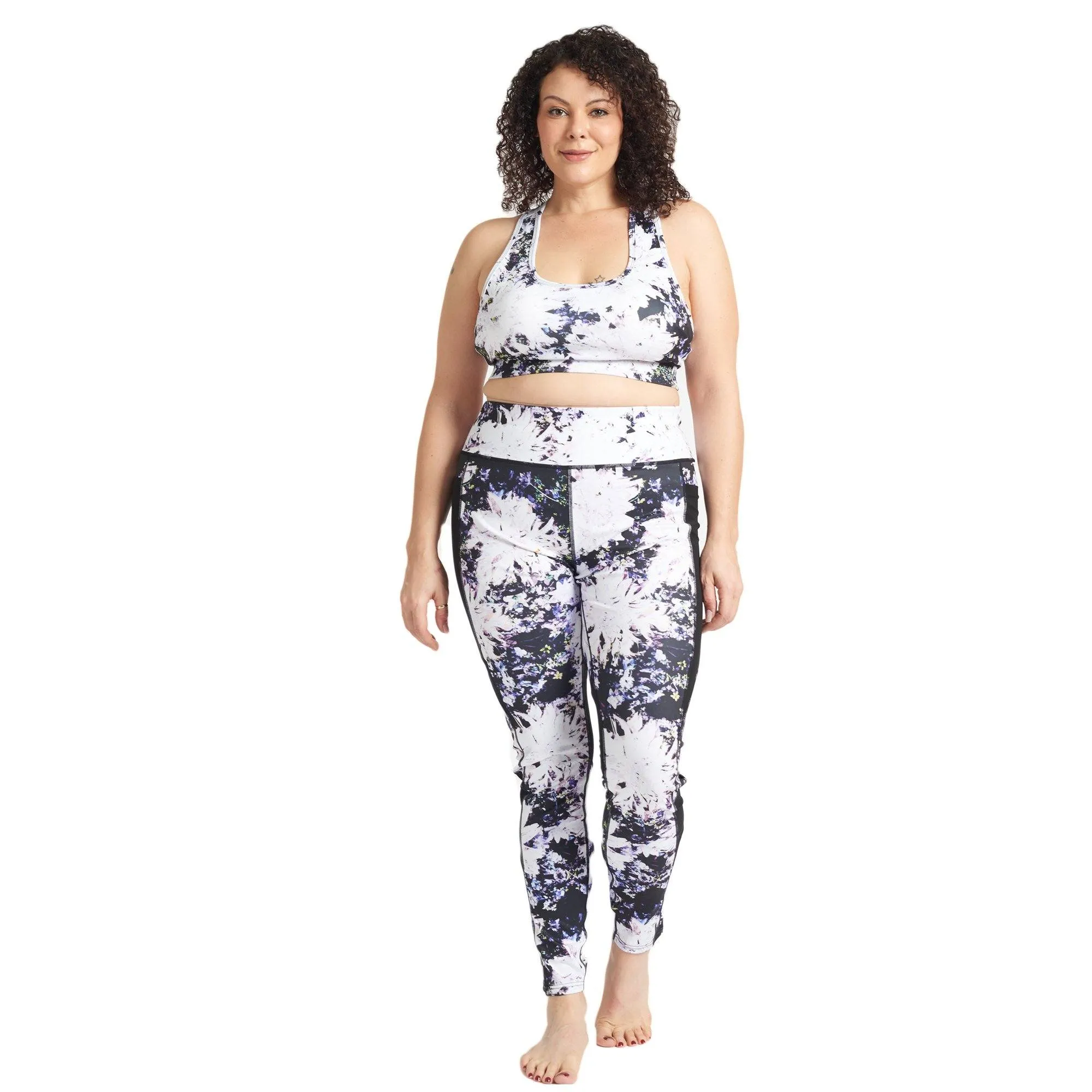 Floral Sports Bra | Plus Size