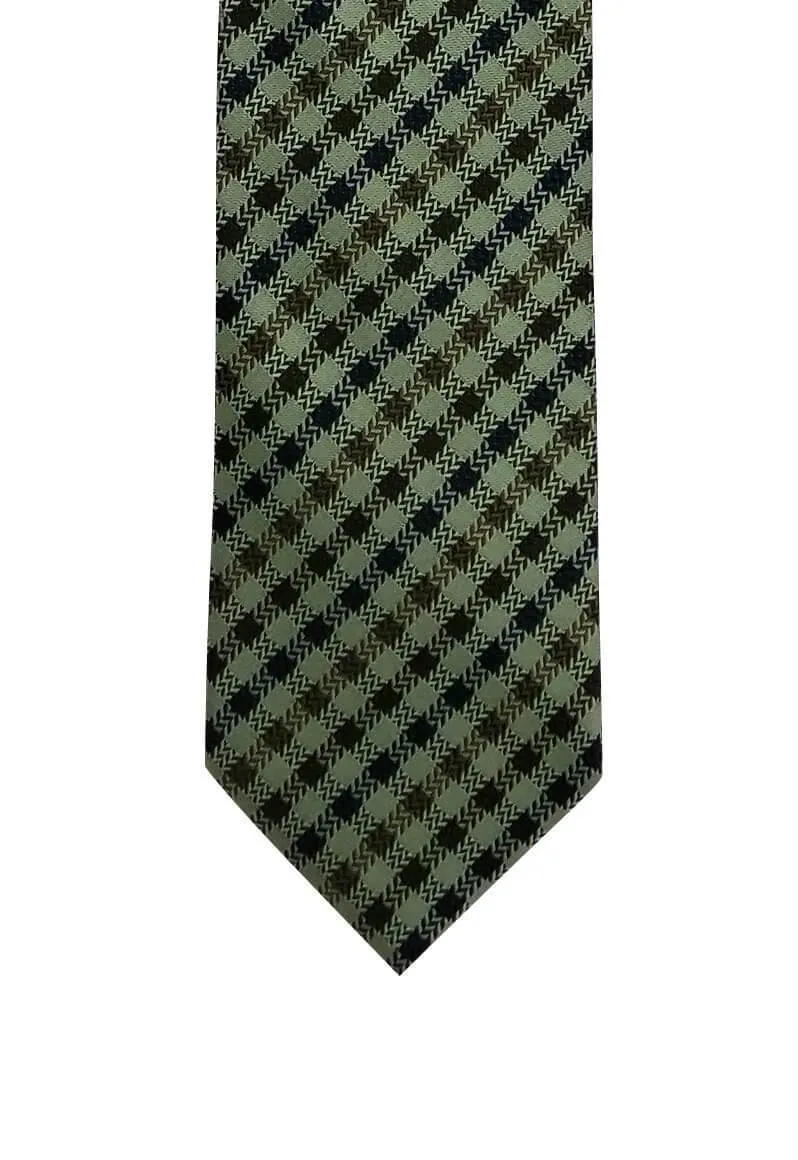 Green 70's Couch Tie