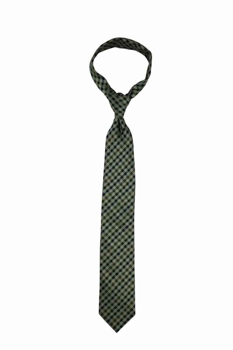 Green 70's Couch Tie