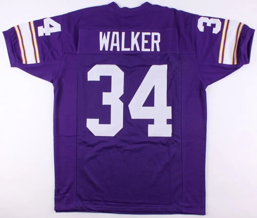 Herschel Walker Minnesota Vikings Throwback Football Jersey