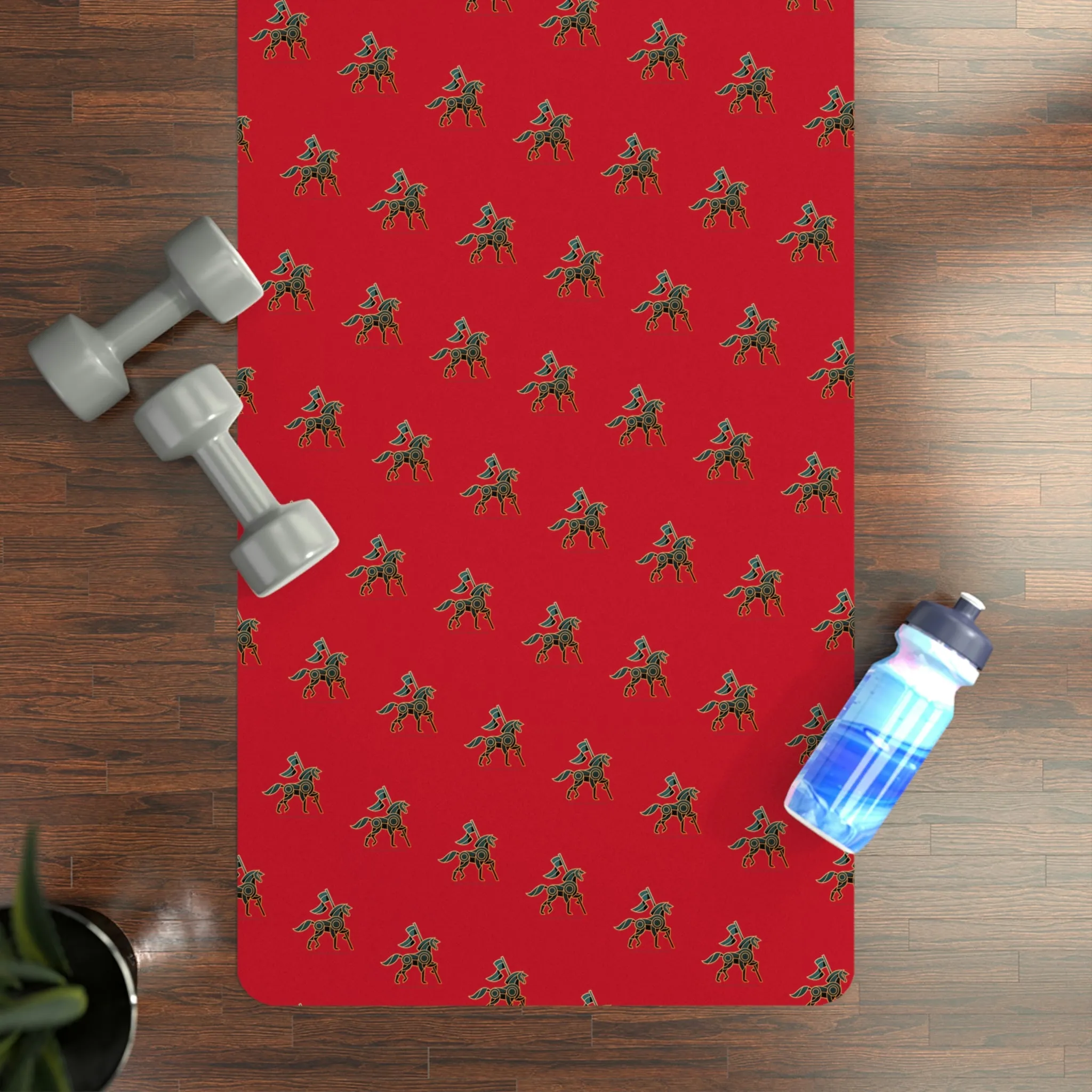 Horse Lover Hooves POD Rubber Yoga Mat