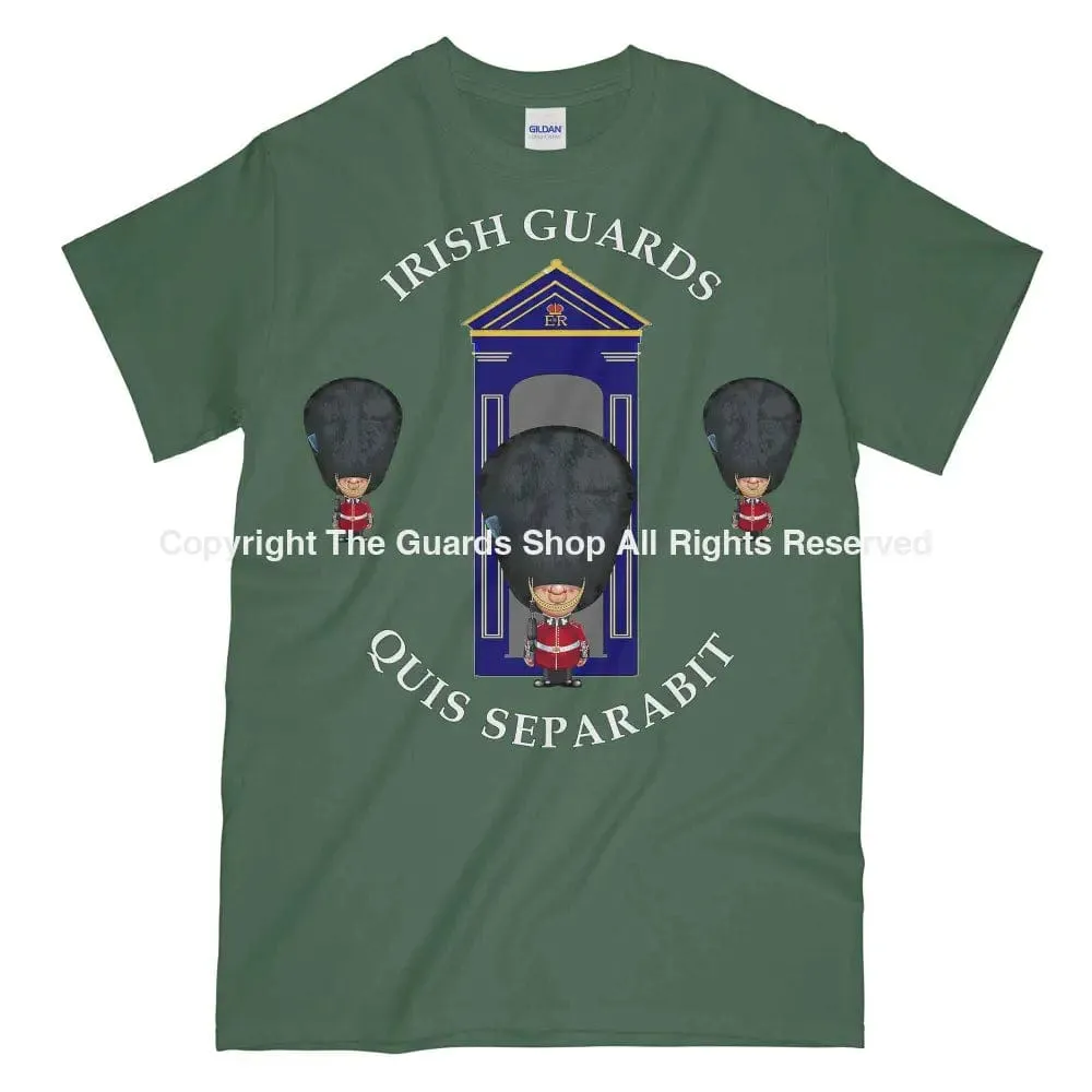 IRISH GUARDS on Sentry Military Printed T-Shirt