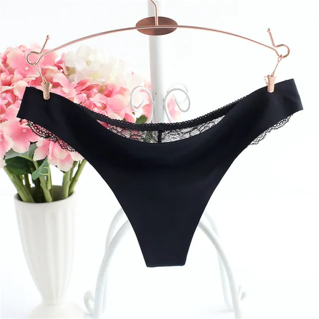 Ixuejie Hot Women Sexy Seamless Underwear Women Panties G String Women's Briefs Calcinha Lingerie Tanga Thong For Women