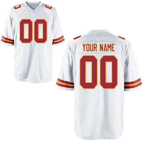 Kansas City Chiefs Customizable Pro Style Football Jersey