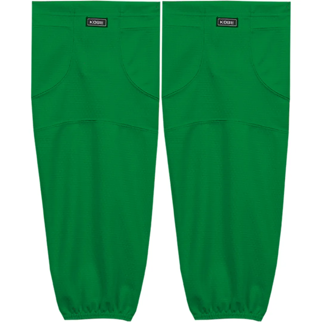 Kobe Sportswear K3G Amateur Series Solid Kelly Green Mesh Ice Hockey Socks