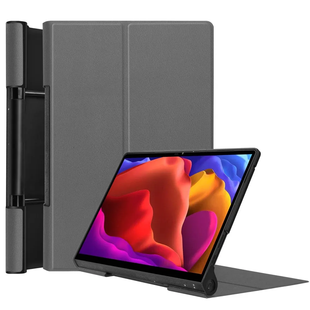 Lenovo Yoga 13 PU leather flip case with kickstand - Grey