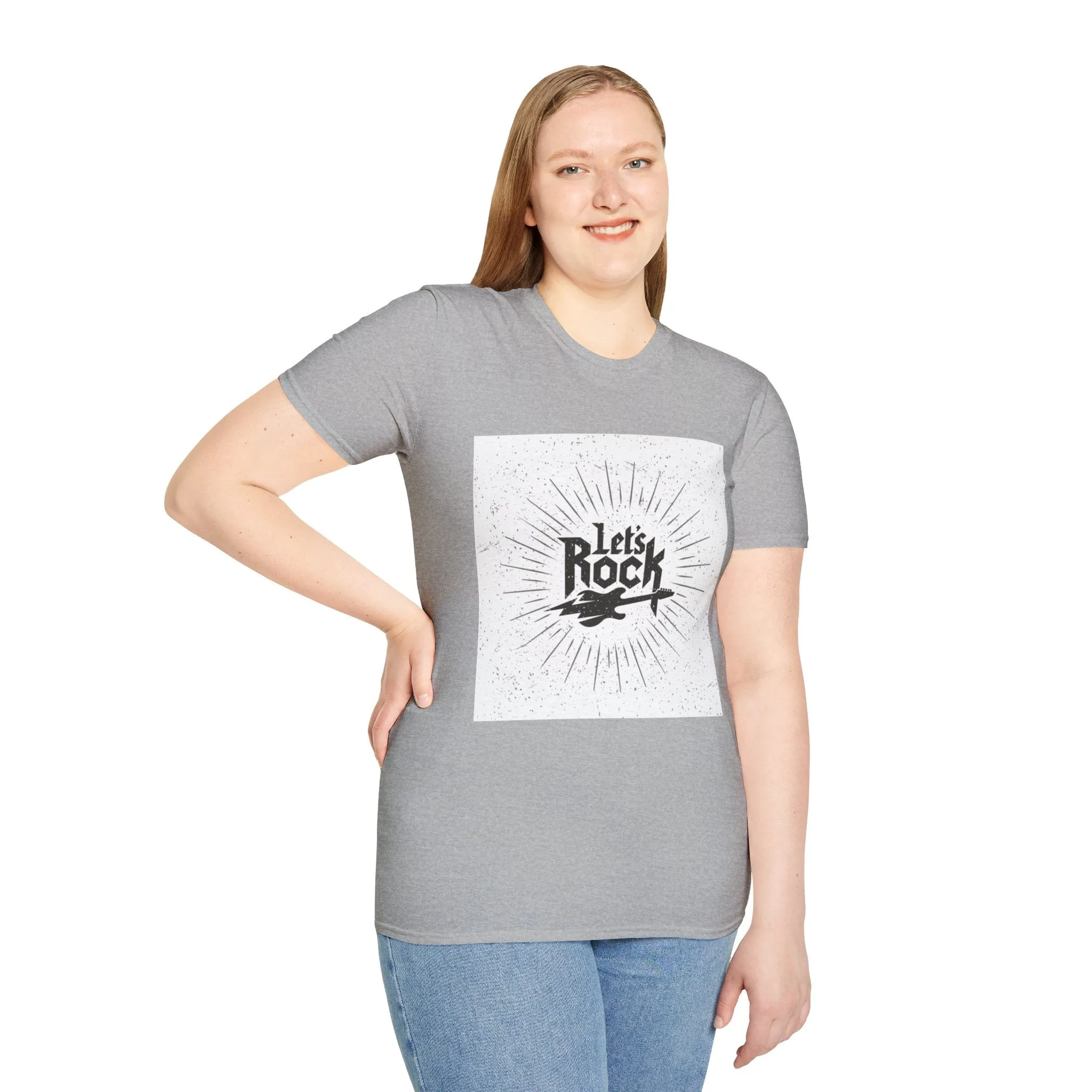 Let's Just Rock Unisex Softstyle T-Shirt