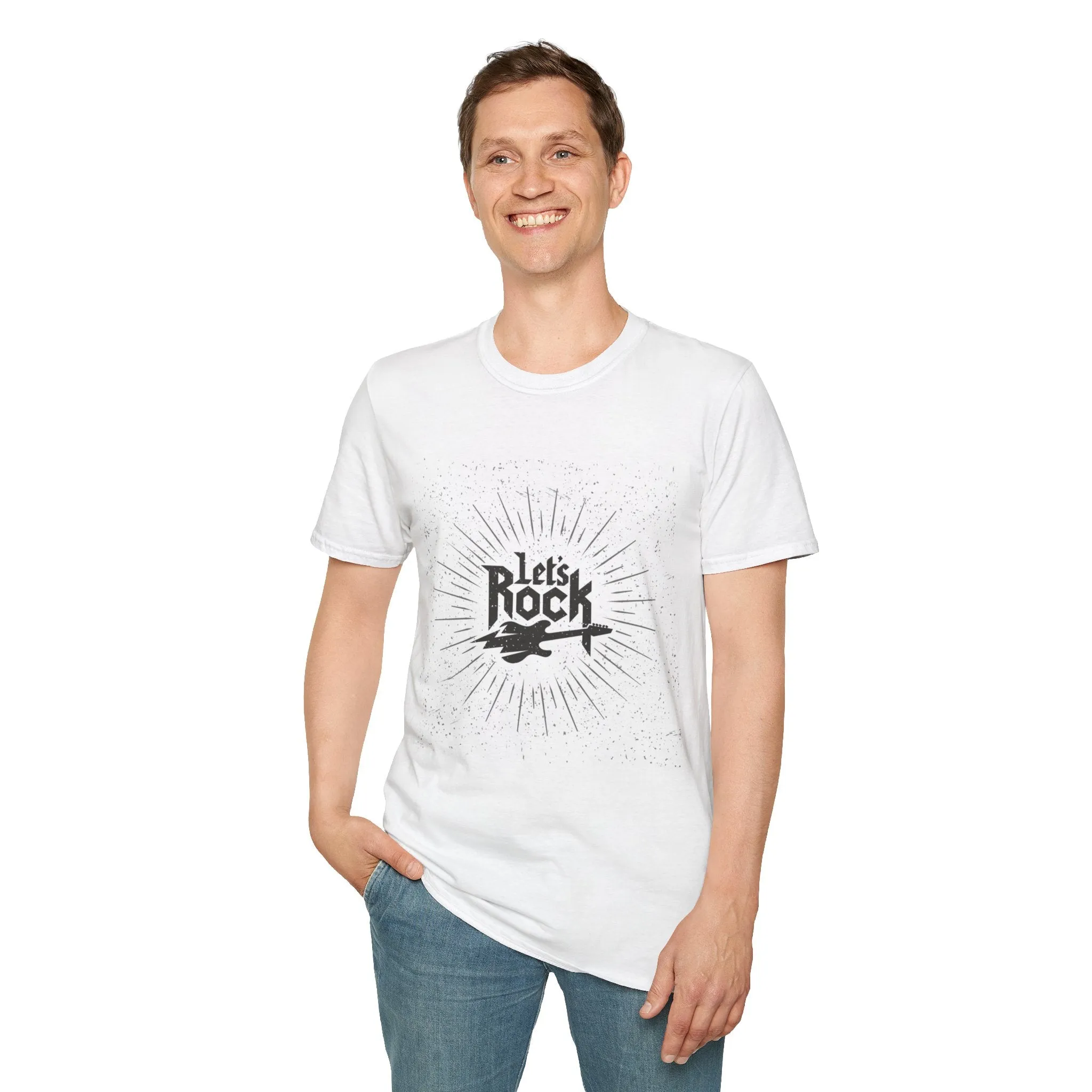 Let's Just Rock Unisex Softstyle T-Shirt