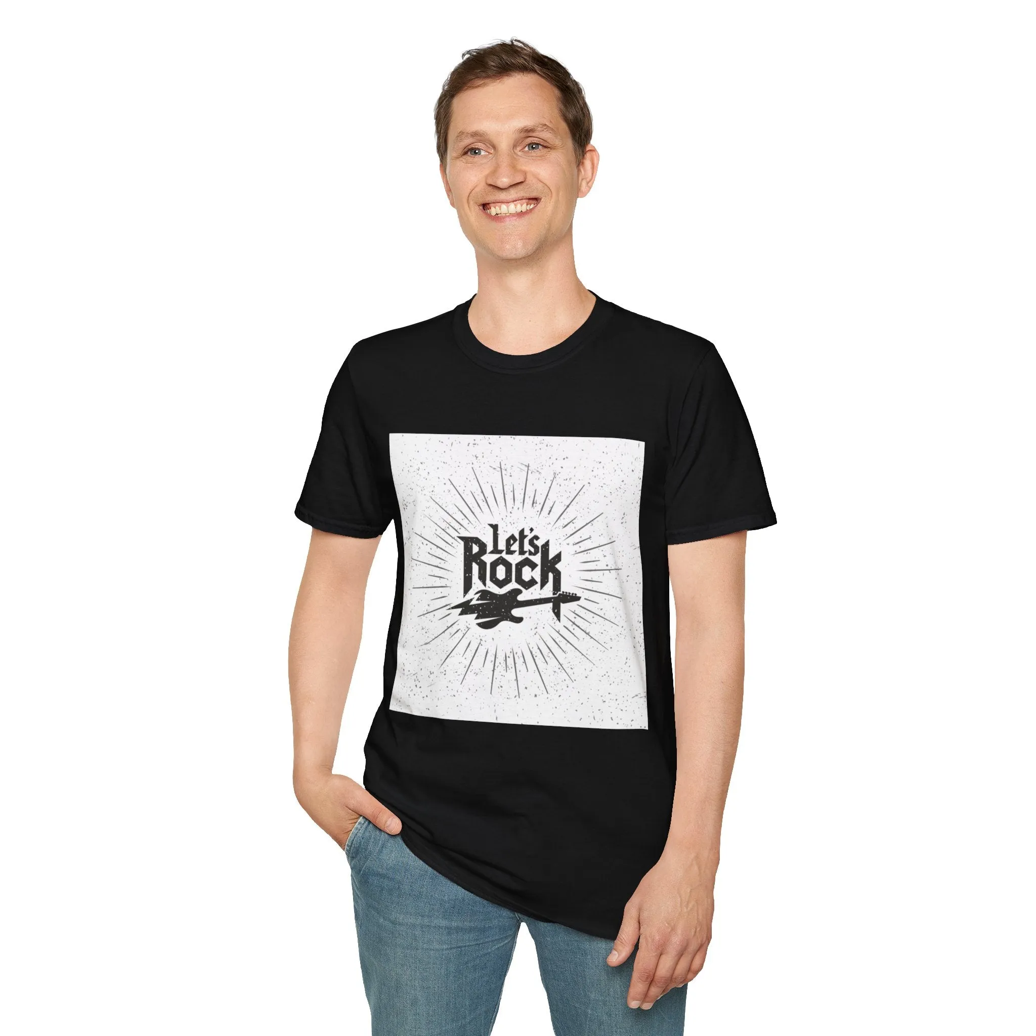 Let's Just Rock Unisex Softstyle T-Shirt