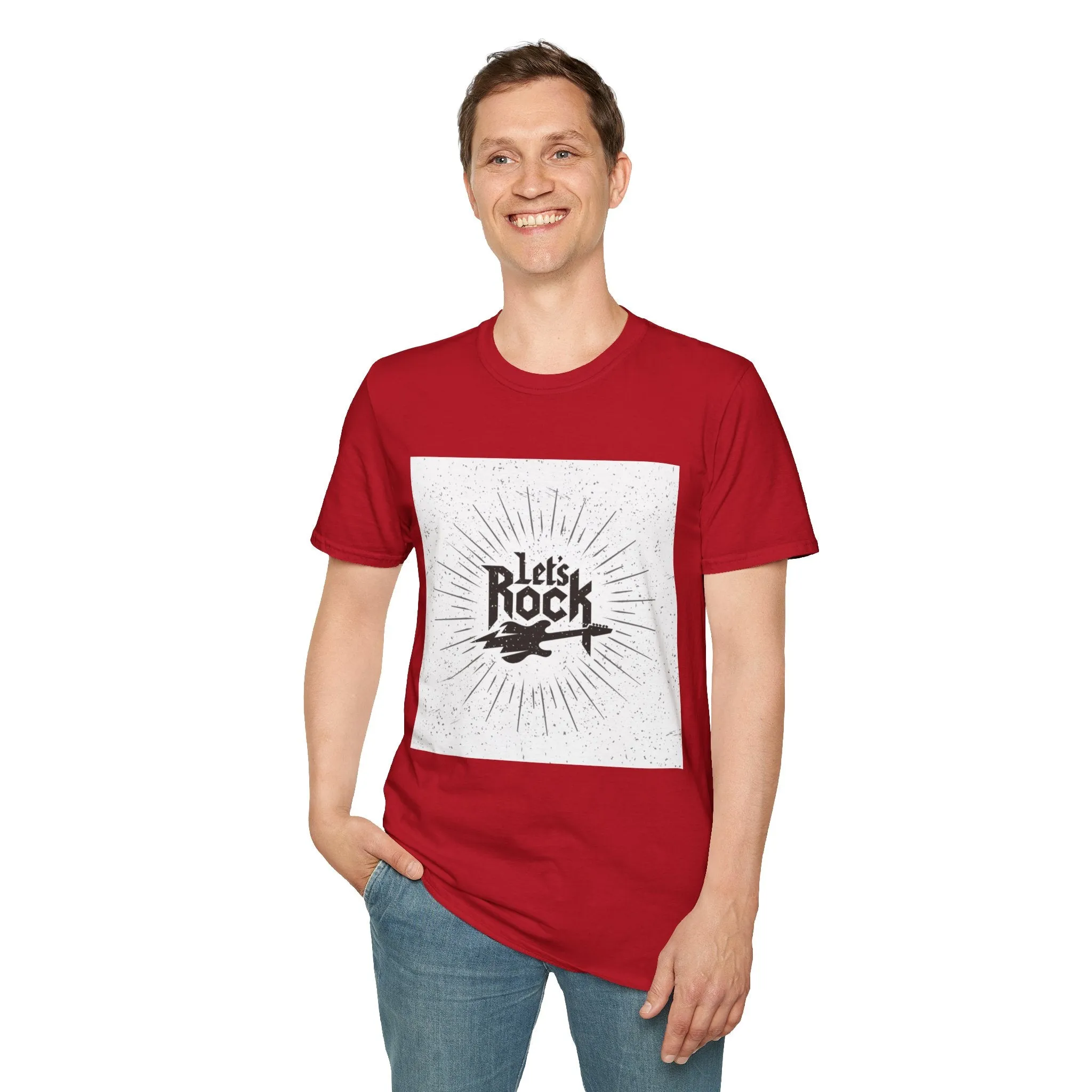 Let's Just Rock Unisex Softstyle T-Shirt