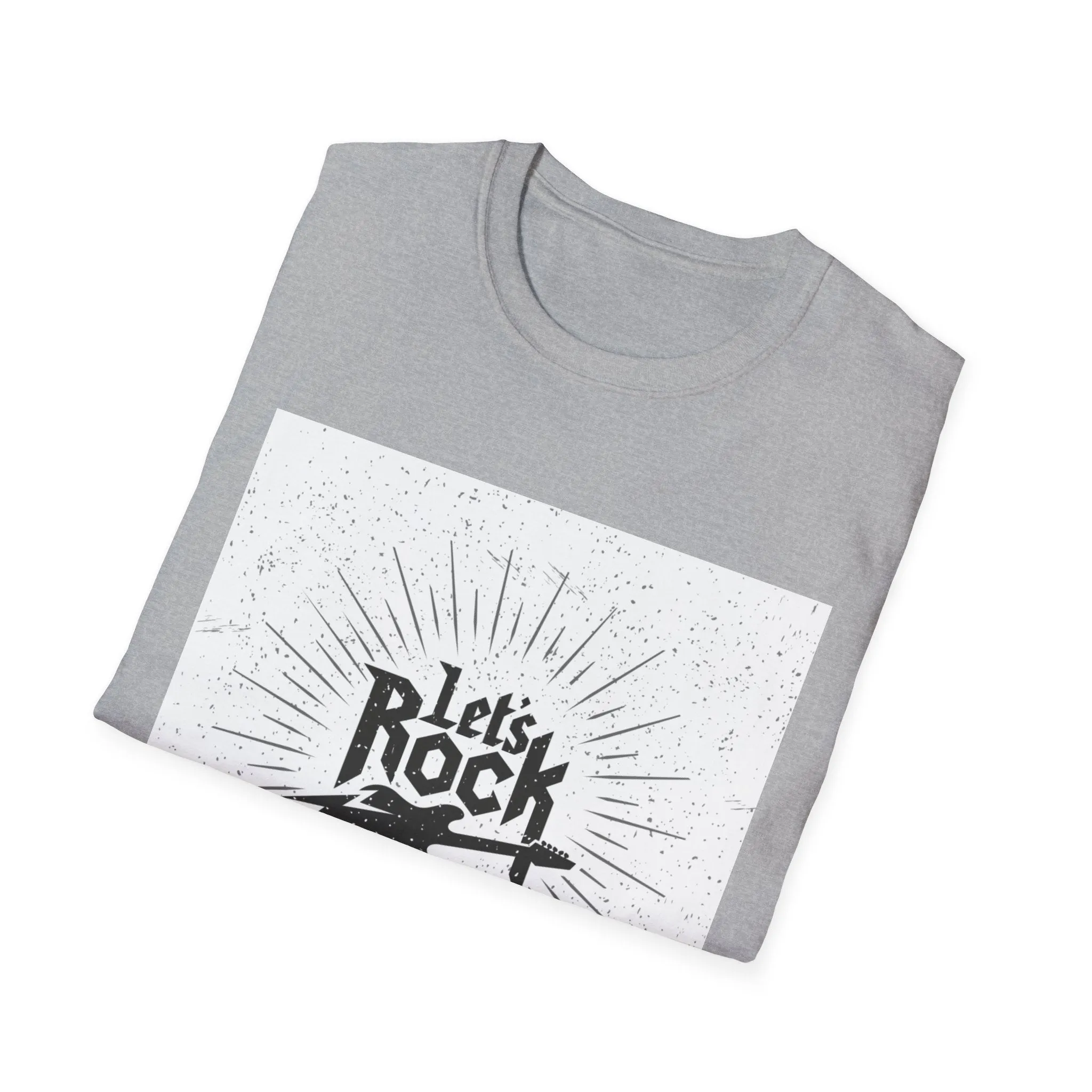 Let's Just Rock Unisex Softstyle T-Shirt