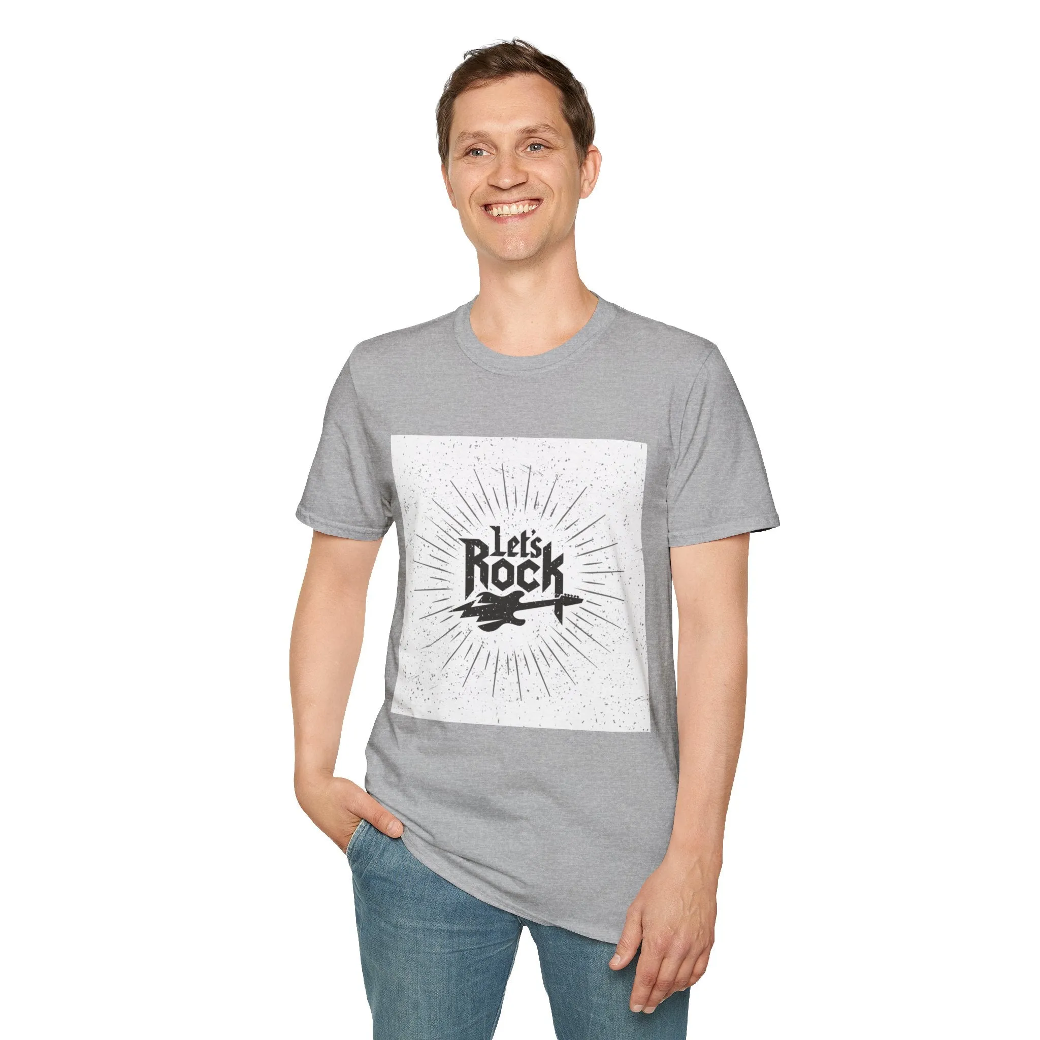 Let's Just Rock Unisex Softstyle T-Shirt