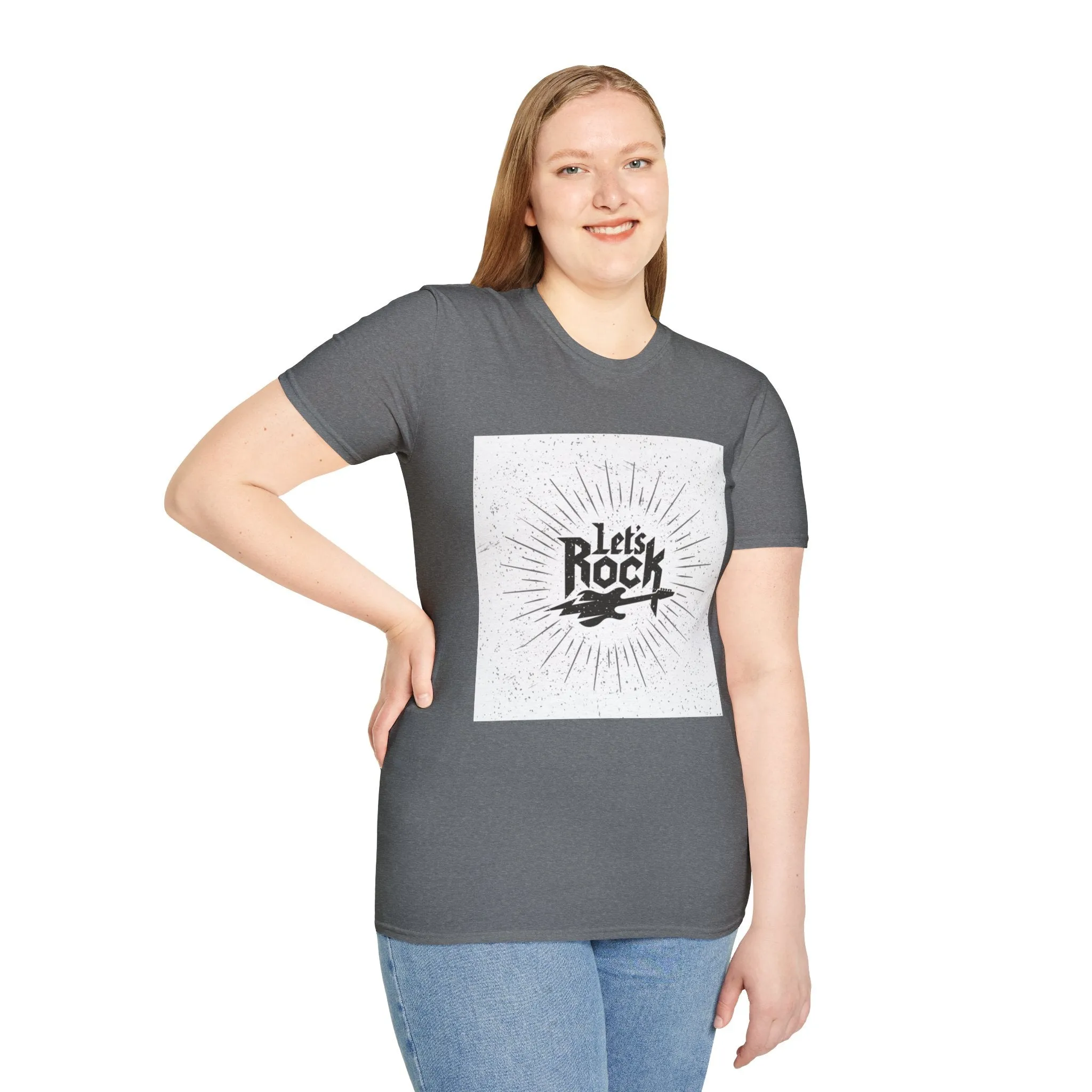 Let's Just Rock Unisex Softstyle T-Shirt