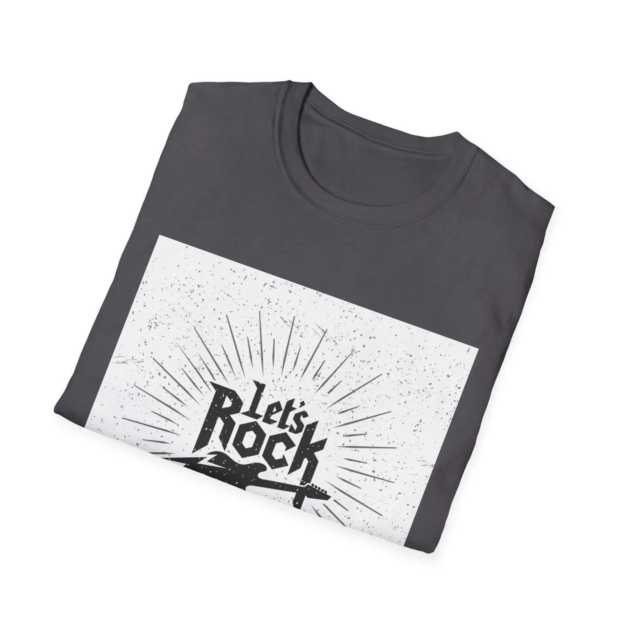 Let's Just Rock Unisex Softstyle T-Shirt