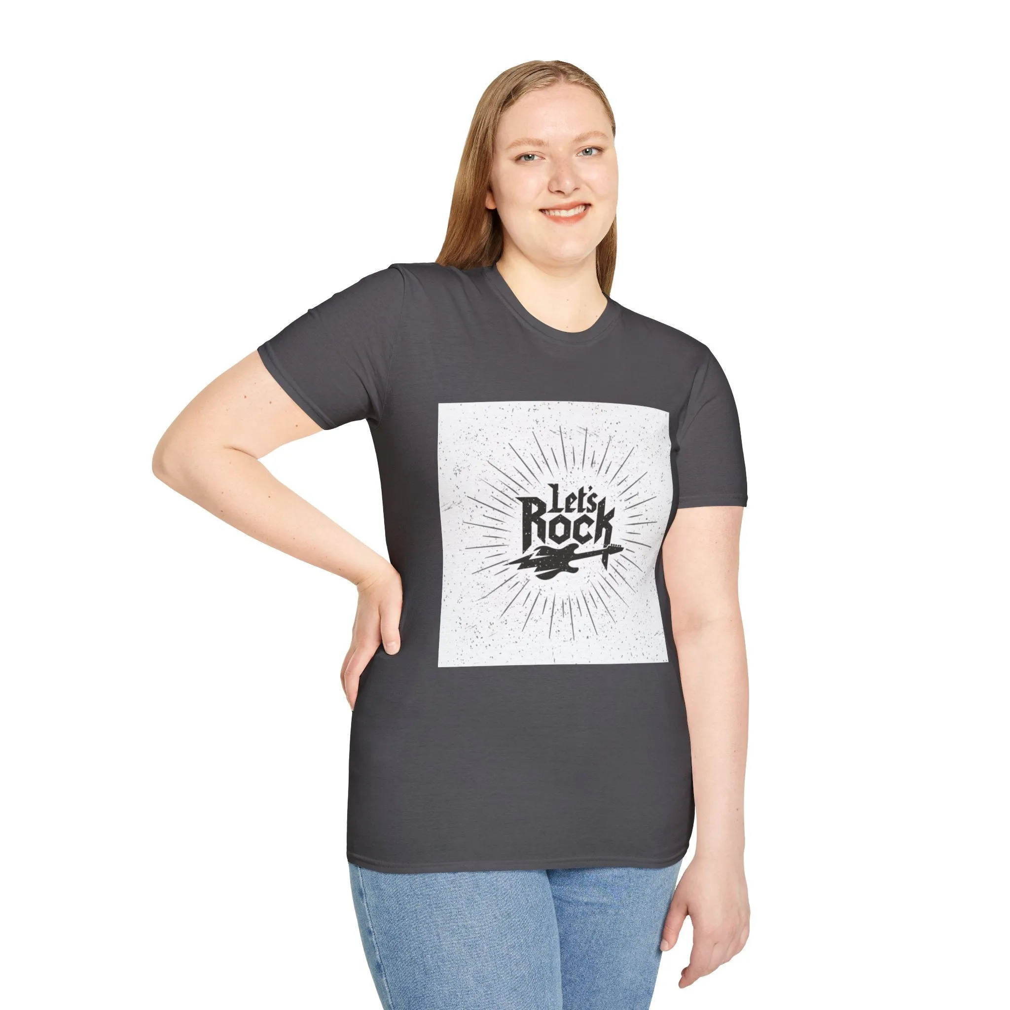 Let's Just Rock Unisex Softstyle T-Shirt