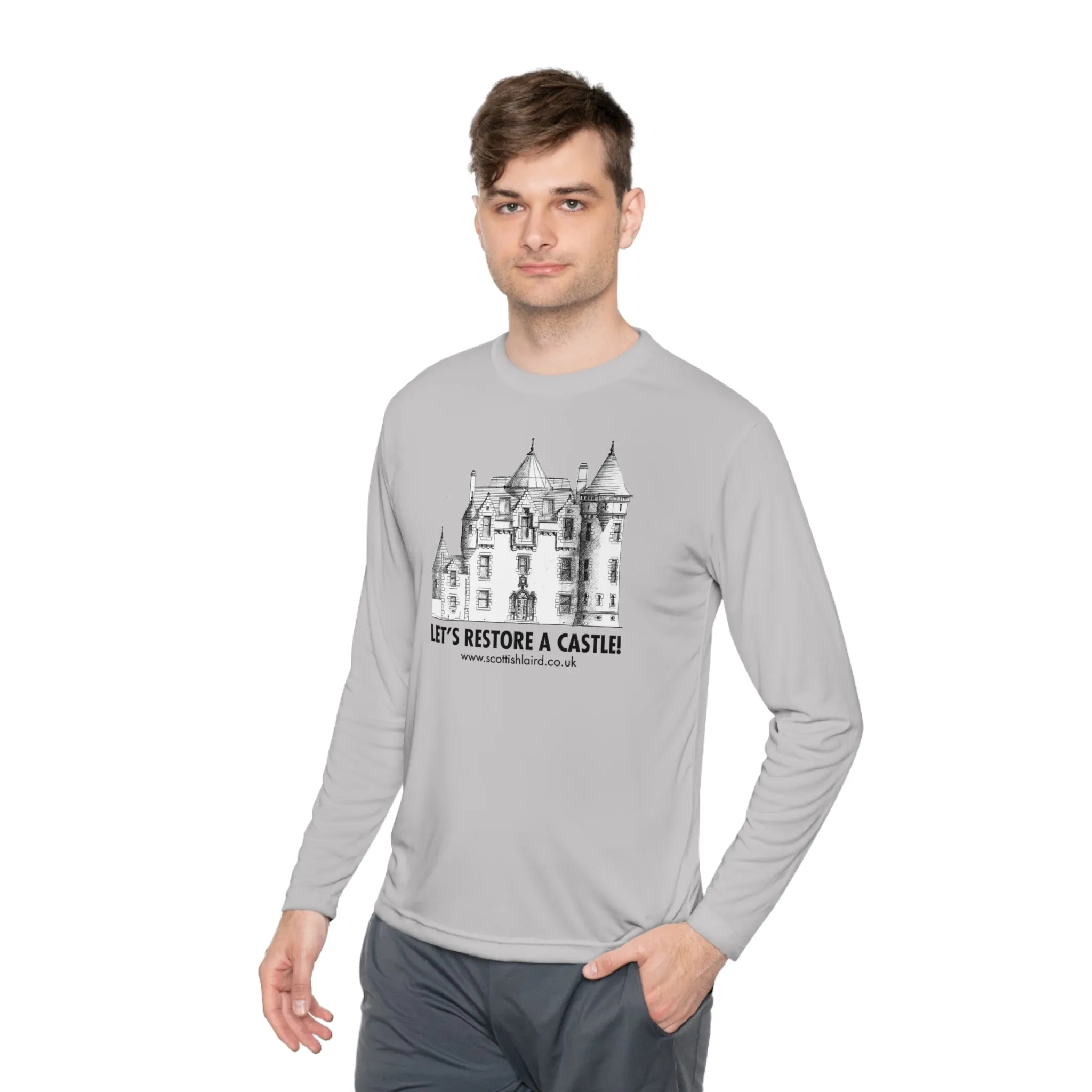 Let's Restore A Castle – Lightweight Long Sleeve Tee