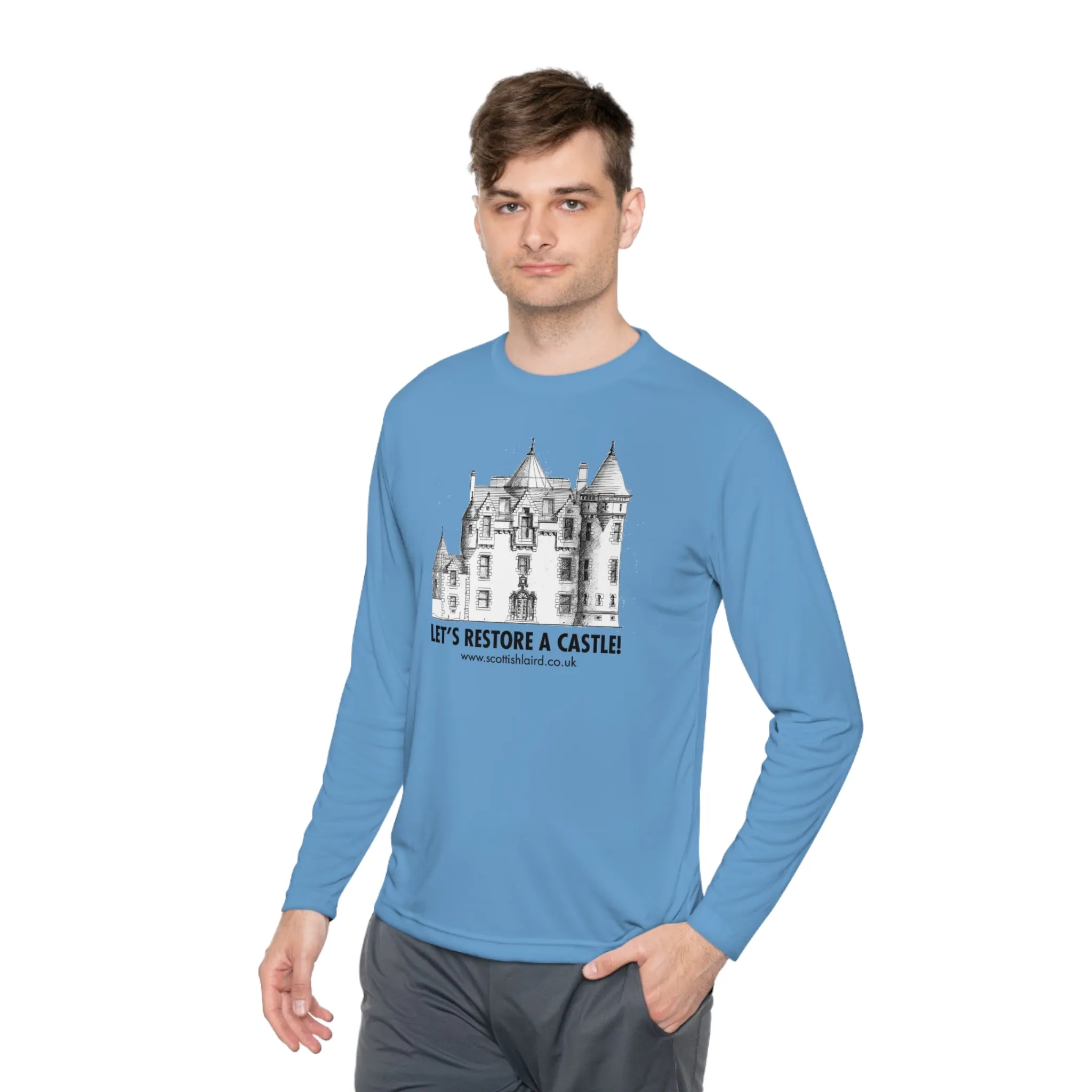 Let's Restore A Castle – Lightweight Long Sleeve Tee