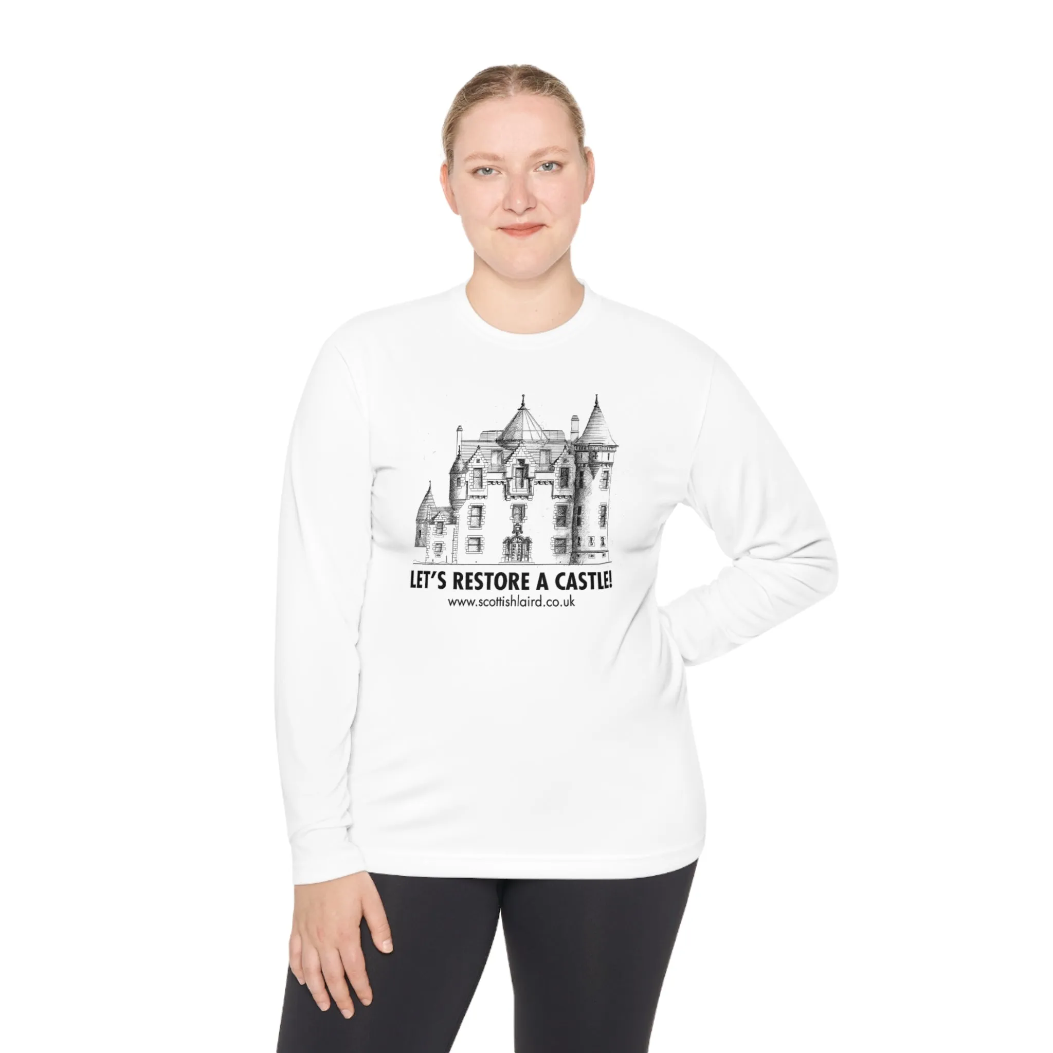 Let's Restore A Castle – Lightweight Long Sleeve Tee