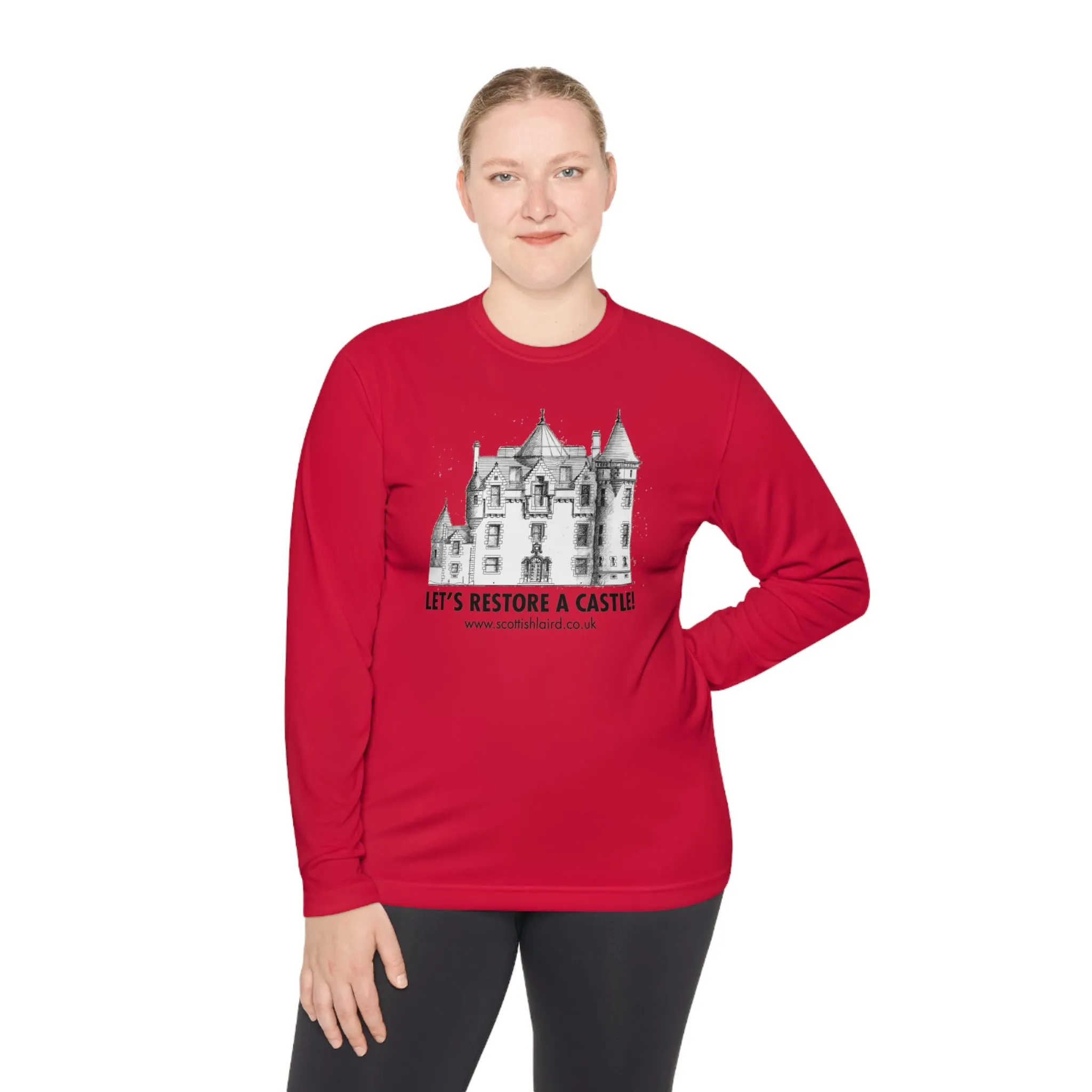 Let's Restore A Castle – Lightweight Long Sleeve Tee